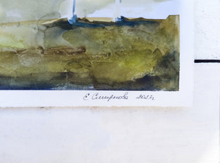Birch Wood by Evgenia Smirnova |  Side View of Artwork 