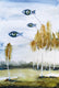 Original art for sale at UGallery.com | Birch Wood by Evgenia Smirnova | $600 | watercolor painting | 23' h x 15' w | thumbnail 1
