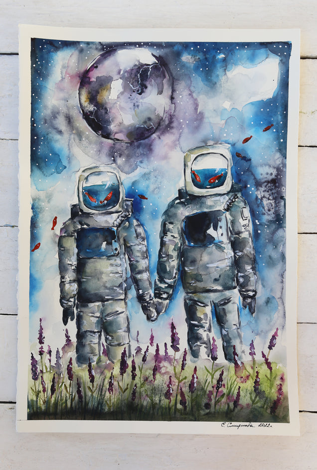 In Love by Evgenia Smirnova |  Context View of Artwork 