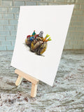 Original art for sale at UGallery.com | Favorite by Diane Flick | $175 | mixed media artwork | 5.87' h x 5' w | thumbnail 3
