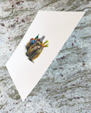 Original art for sale at UGallery.com | Favorite by Diane Flick | $175 | mixed media artwork | 5.87' h x 5' w | thumbnail 2