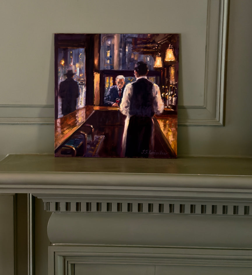 I Think You Should Tell Her by Faye Vander Veer |  Context View of Artwork 