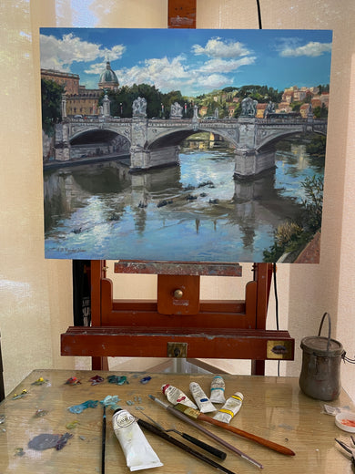 Memories of Rome by Faye Vander Veer |  Context View of Artwork 
