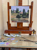 Original art for sale at UGallery.com | Memories of Tuscany by Faye Vander Veer | $1,050 | oil painting | 11' h x 14' w | thumbnail 3