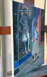 Original art for sale at UGallery.com | The Perfect Dress by Faye Vander Veer | $1,575 | oil painting | 16' h x 12' w | thumbnail 2