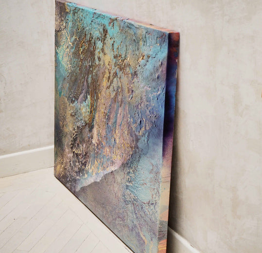 Anaga by Fernando Bosch |  Side View of Artwork 