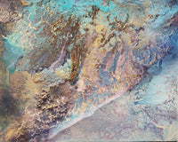 Original art for sale at UGallery.com | Anaga by Fernando Bosch | $2,350 | mixed media artwork | 31.8' h x 39.3' w | thumbnail 1