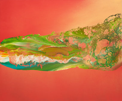  Main image of artist Fernando Bosch's artwork titled Colada Esmeralda 