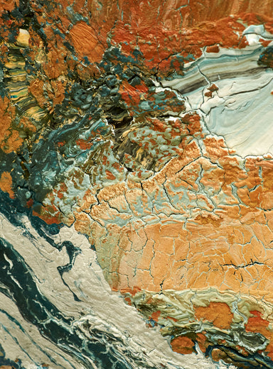 Donde se quiebra la Tierra by Fernando Bosch |   Closeup View of Artwork 