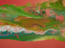 Original art for sale at UGallery.com | Ecos de la Tierra by Fernando Bosch | $5,400 | mixed media artwork | 39.3' h x 47.2' w | thumbnail 4