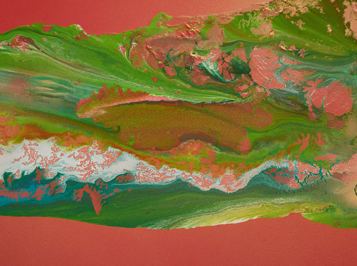 Ecos de la Tierra by Fernando Bosch |   Closeup View of Artwork 