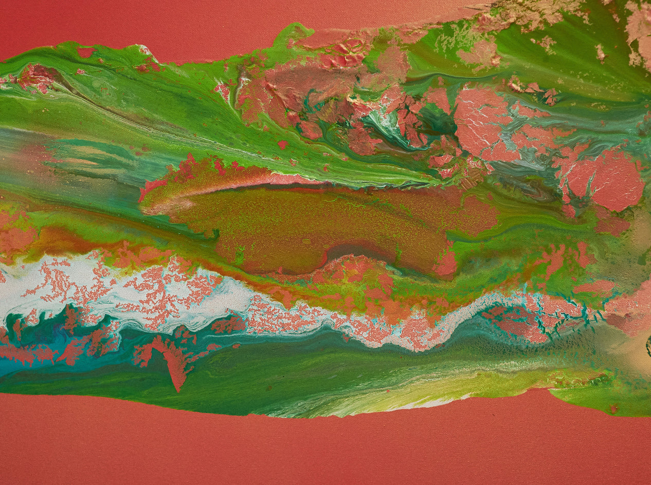 Ecos de la Tierra by Fernando Bosch |  Closeup View of Artwork 