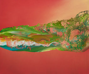 Original art for sale at UGallery.com | Ecos de la Tierra by Fernando Bosch | $5,400 | mixed media artwork | 39.3' h x 47.2' w