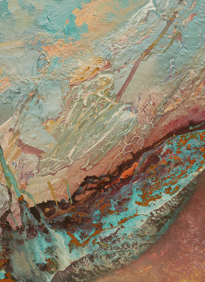 El Golfo by Fernando Bosch |  Closeup View of Artwork 