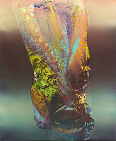 mixed media artwork by Fernando Bosch titled El Tiempo Derretido