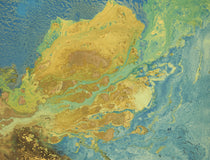 Original art for sale at UGallery.com | Gran Canaria by Fernando Bosch | $2,525 | mixed media artwork | 31.8' h x 39.3' w | thumbnail 4