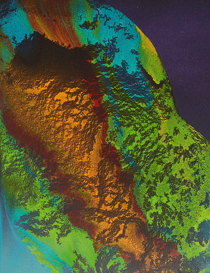 Gravedad Ígnea by Fernando Bosch |  Closeup View of Artwork 