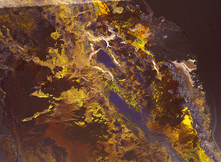 Manto de Lava by Fernando Bosch |   Closeup View of Artwork 