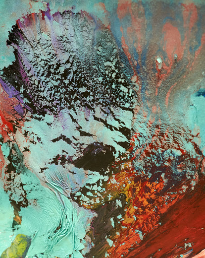 Materia Viva by Fernando Bosch |   Closeup View of Artwork 