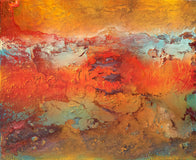 Original art for sale at UGallery.com | Memoria Del Color by Fernando Bosch | $5,250 | mixed media artwork | 31.5' h x 39.3' w | thumbnail 1