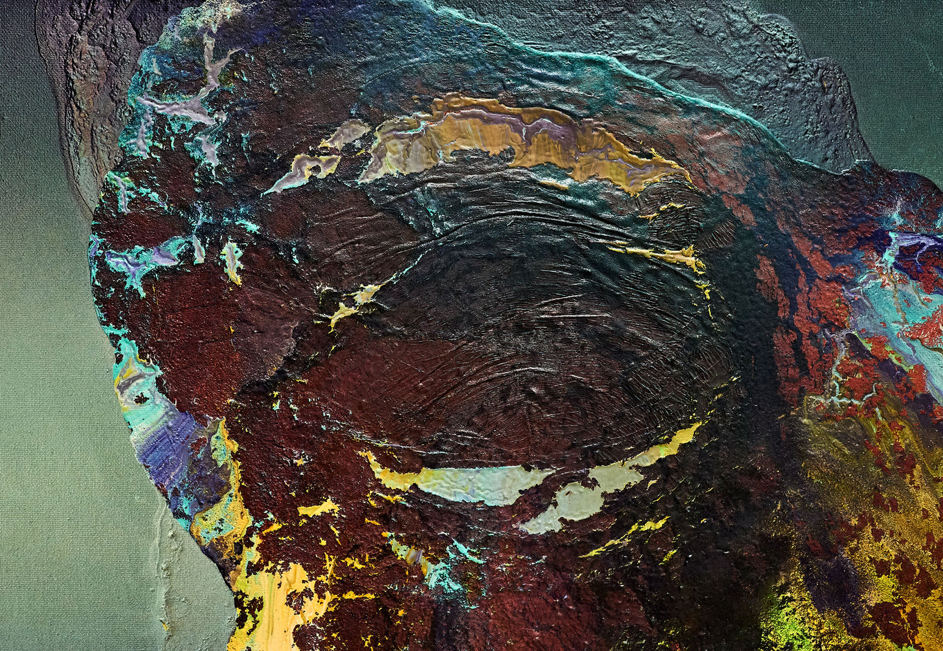 Memoria Fundida by Fernando Bosch |  Closeup View of Artwork 