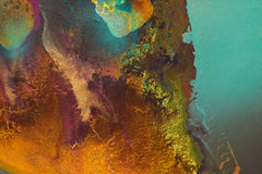 Original art for sale at UGallery.com | Núcleo Incandescente by Fernando Bosch | $7,350 | mixed media artwork | 39.37' h x 39.37' w | thumbnail 4