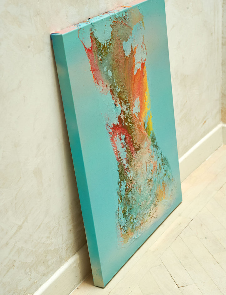 Raíz del Cielo by Fernando Bosch |  Side View of Artwork 