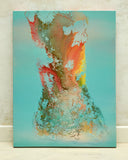 Original art for sale at UGallery.com | Raíz del Cielo by Fernando Bosch | $3,200 | mixed media artwork | 31.4' h x 23.6' w | thumbnail 3