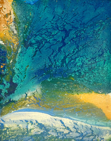 mixed media artwork by Fernando Bosch titled Seascape