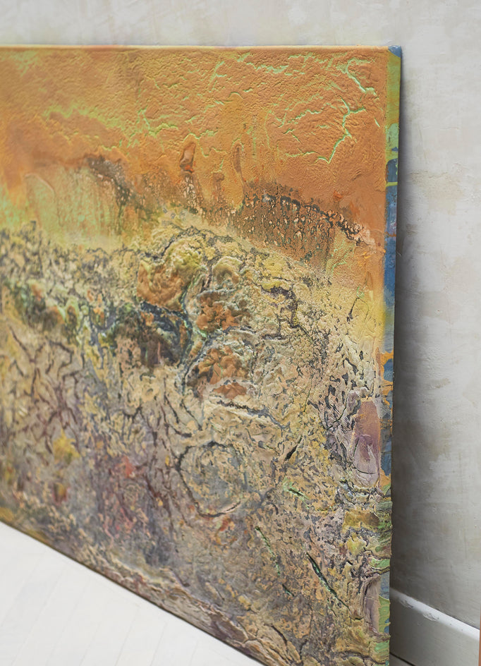 Tenerife by Fernando Bosch |  Side View of Artwork 