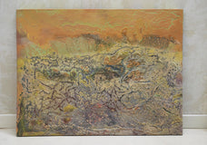 Original art for sale at UGallery.com | Tenerife by Fernando Bosch | $2,250 | mixed media artwork | 35' h x 45.6' w | thumbnail 3