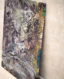 Original art for sale at UGallery.com | Travesía Cósmica by Fernando Bosch | $2,525 | mixed media artwork | 39.3' h x 31.8' w | thumbnail 2