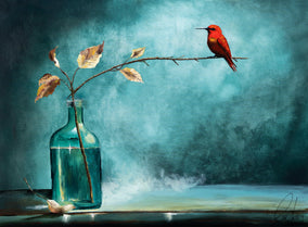 Original art for sale at UGallery.com | A Soundless Song by Fernando Garcia | $3,875 | acrylic painting | 30' h x 40' w