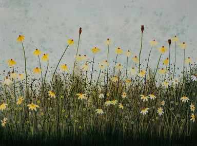 acrylic painting by Fernando Garcia titled Chamomile