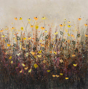 acrylic painting by Fernando Garcia titled Wild Flowers