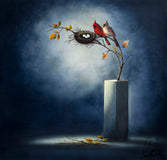 Original art for sale at UGallery.com | Eternal Love by Fernando Garcia | $4,100 | oil painting | 36' h x 36' w | thumbnail 1