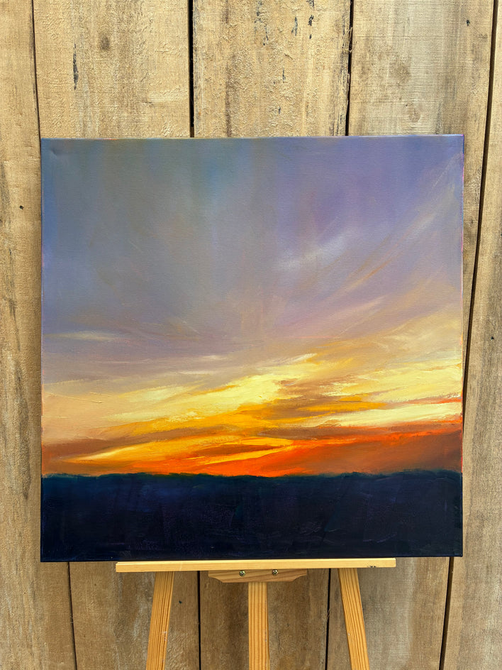 Embers of an Evening Sky by Francesca Currie |  Context View of Artwork 