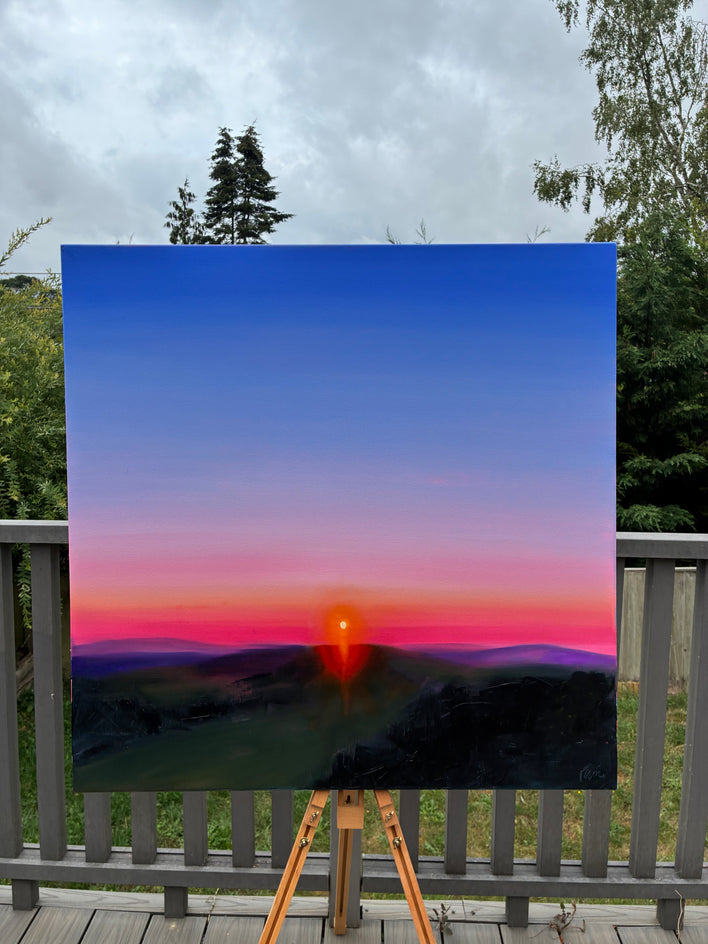 Evening Sun by Francesca Currie |  Context View of Artwork 