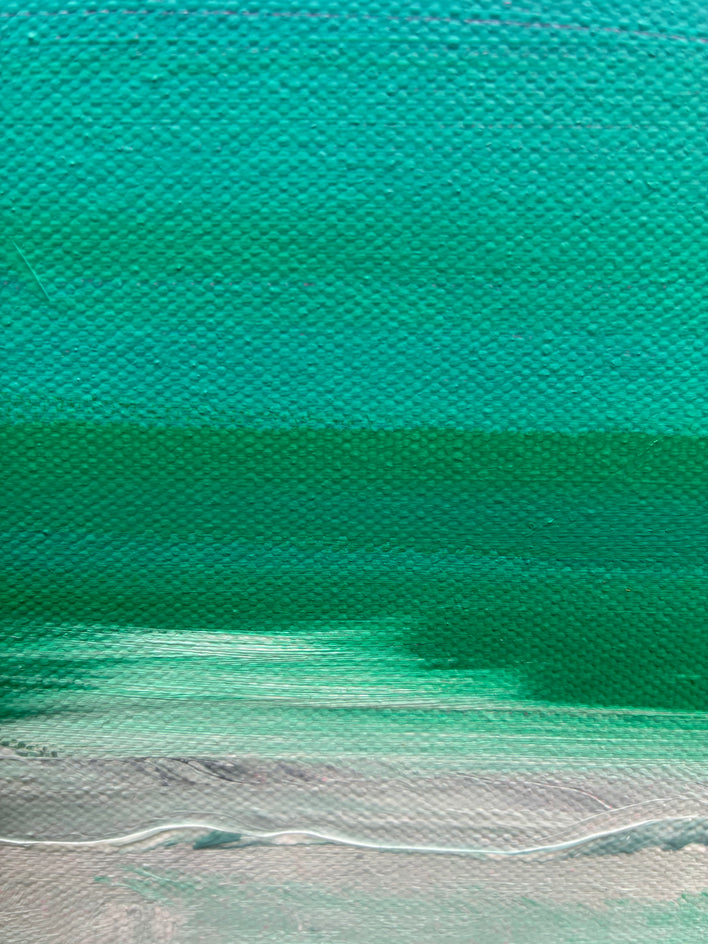 Under the Moon by Francesca Currie |  Closeup View of Artwork 