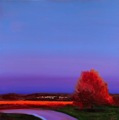 Violet Field by Francesca Currie | Artwork Main Image