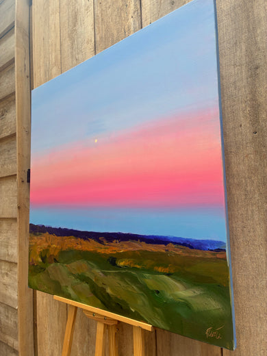Winterton by Francesca Currie |  Side View of Artwork 
