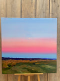 Original art for sale at UGallery.com | Winterton by Francesca Currie | $3,050 | oil painting | 40' h x 40' w | thumbnail 3