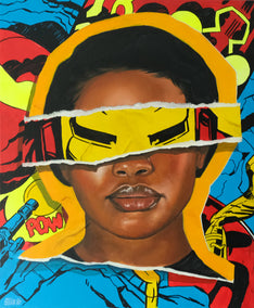 oil painting by FunnyTummy Jay Jones titled Iron