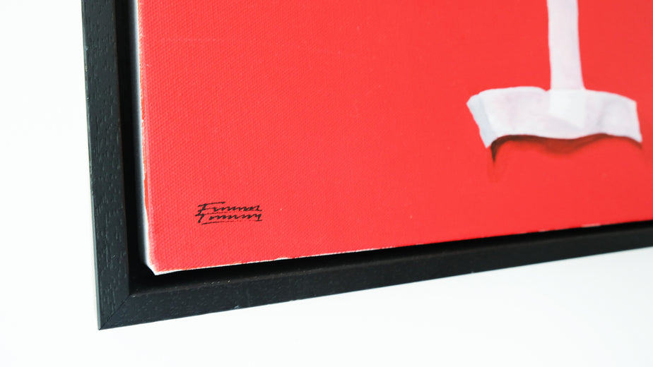 Red Bloom by Jay Jones (aka FunnyTummy) |   Closeup View of Artwork 