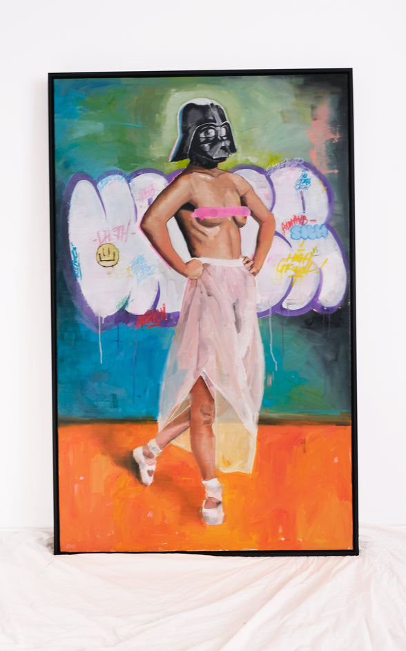 Darth Ballerina by Jay Jones (aka FunnyTummy) |  Context View of Artwork 