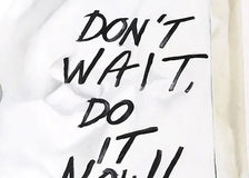 Original art for sale at UGallery.com | Don’t Wait Do It Now by Jay Jones (aka FunnyTummy) | $2,350 | oil painting | 19.29' h x 25.2' w | thumbnail 4