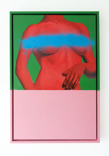 Red Form by Jay Jones (aka FunnyTummy) |  Context View of Artwork 