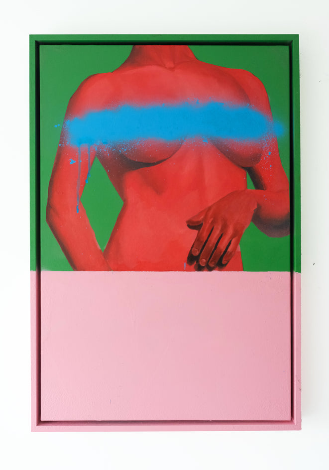 Red Form by Jay Jones (aka FunnyTummy) |  Context View of Artwork 