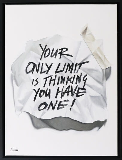 Your Only Limit Is Thinking You Have One by Jay Jones (aka FunnyTummy) | Artwork Main Image