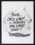 Original art for sale at UGallery.com | Your Only Limit Is Thinking You Have One by Jay Jones (aka FunnyTummy) | $2,350 | oil painting | 19.29' h x 25.2' w | thumbnail 1